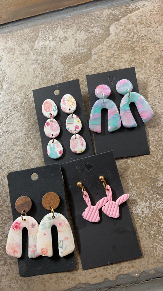 Clay Earrings